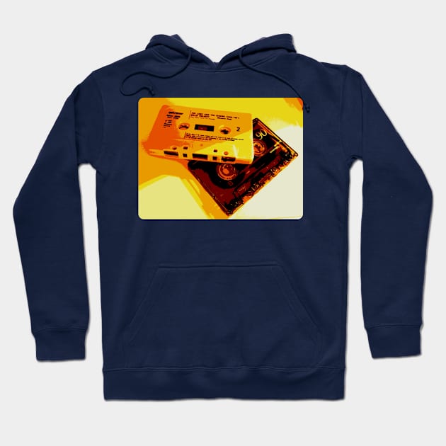 Cassette Tapes Hoodie by Retropenguin